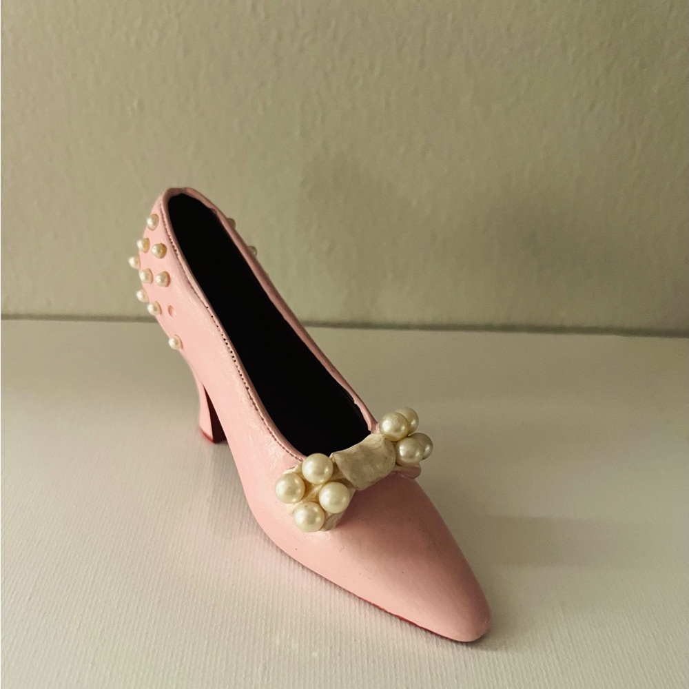 1999 Pink High Heel Shoe My Treasure Classic Collectable